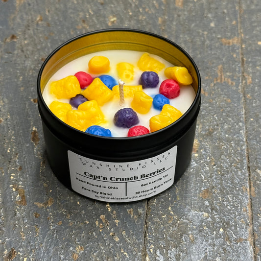 Captain Crunch Berries Sunshine Kisses Melt Bar Tin Candle