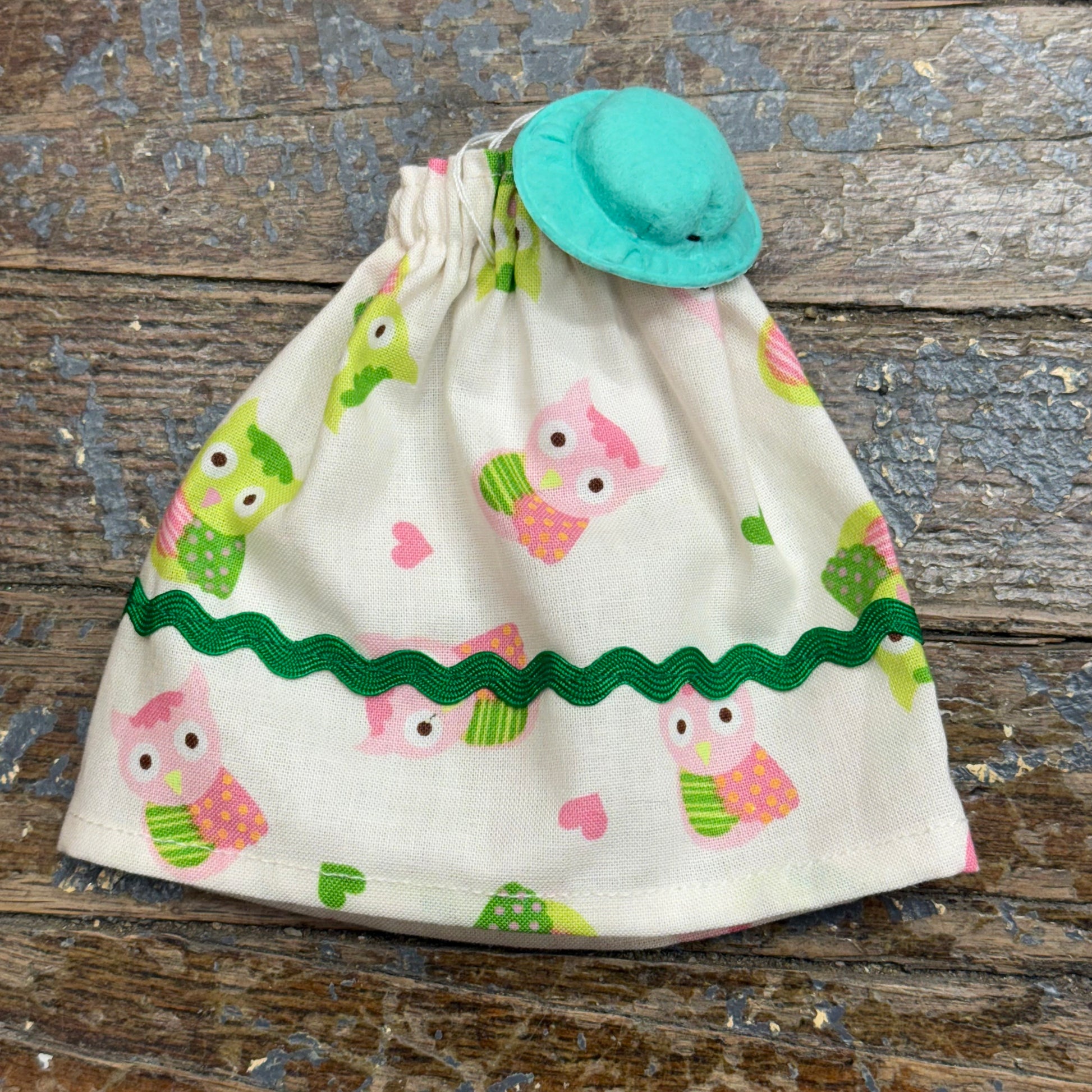 Goose Clothes 7" Complete Holiday Desk Goose Outfit Pink Shades