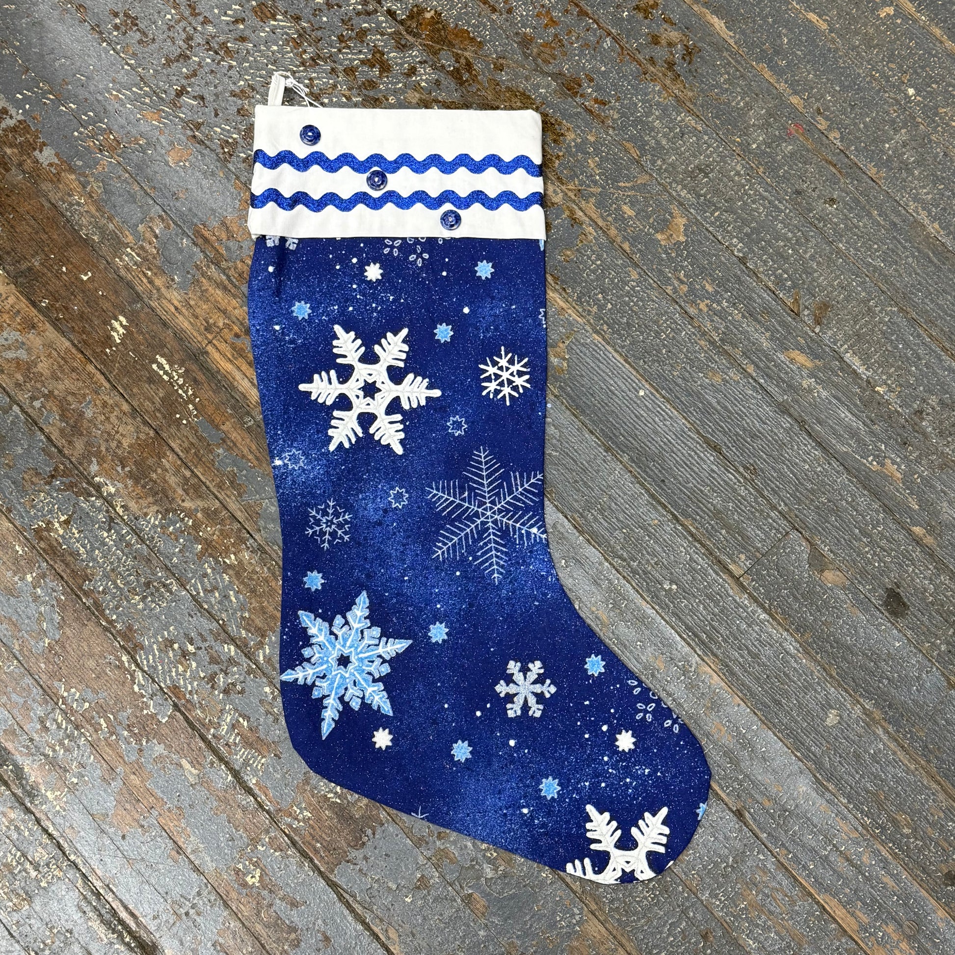 Handcrafted Holiday Stocking Snowflakes