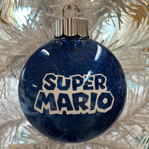 Holiday Christmas Tree Ornament Super Mario Brothers