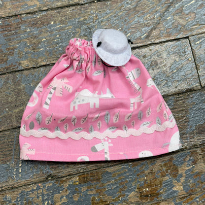Goose Clothes 7" Complete Holiday Desk Goose Outfit Pink Shades