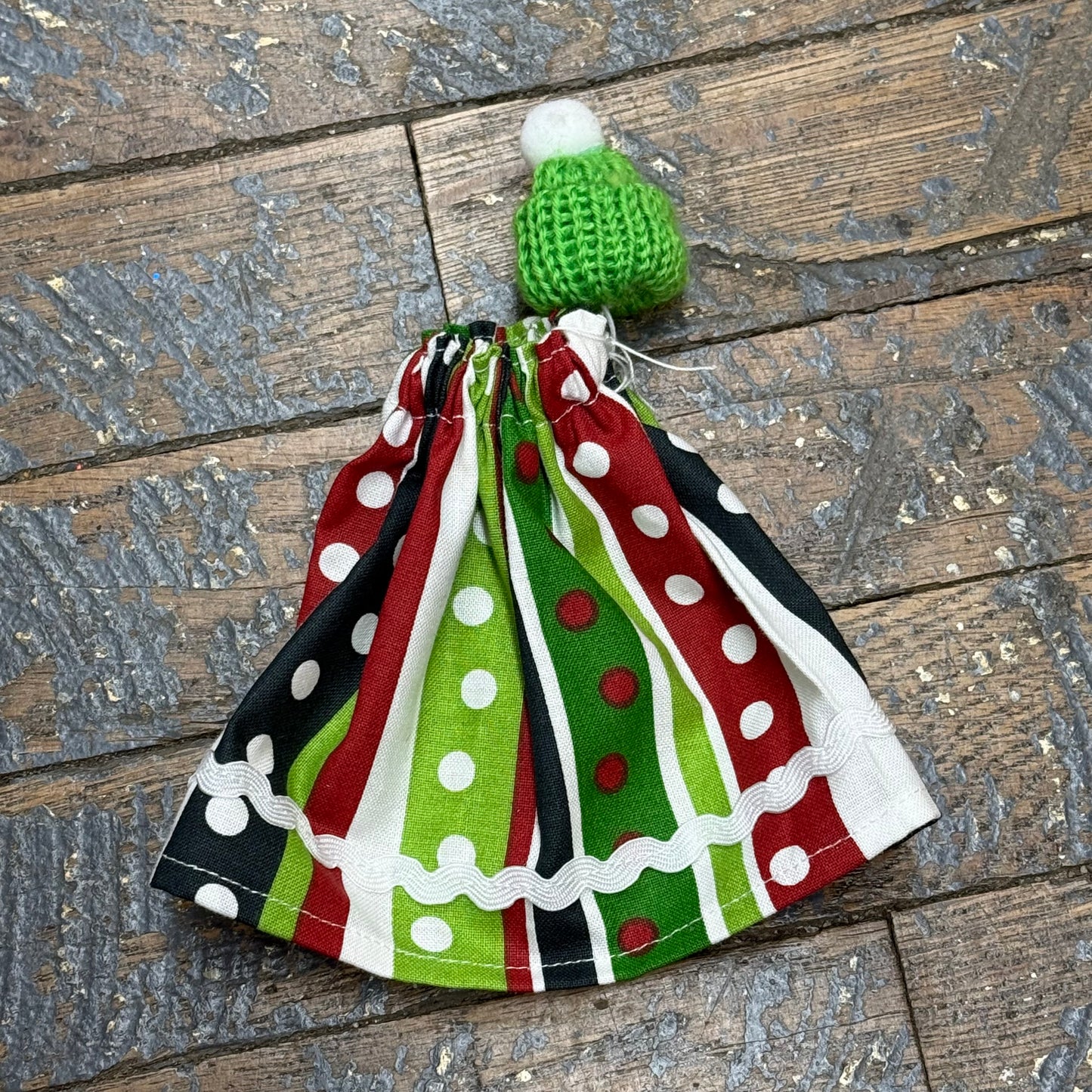 Goose Clothes 7" Complete Holiday Desk Goose Outfit Christmas Tree Shades