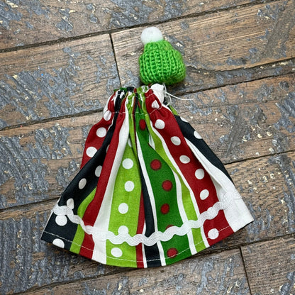 Goose Clothes 7" Complete Holiday Desk Goose Outfit Christmas Tree Shades
