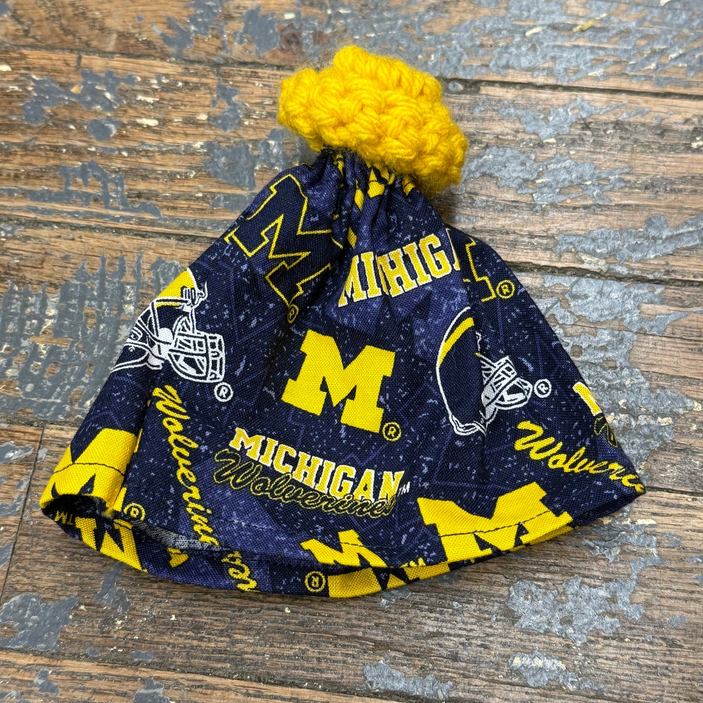 Goose Clothes 7" Complete Holiday Desk Goose Outfit Michigan Wolverines Shades
