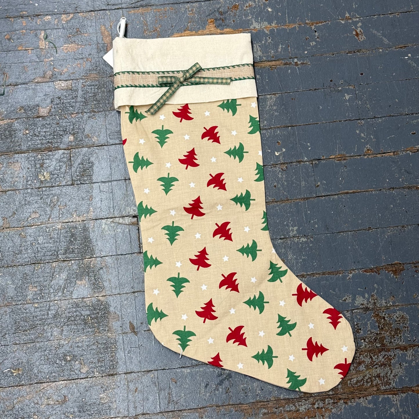 Handcrafted Holiday Stocking Christmas Tree