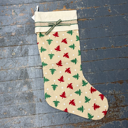Handcrafted Holiday Stocking Christmas Tree