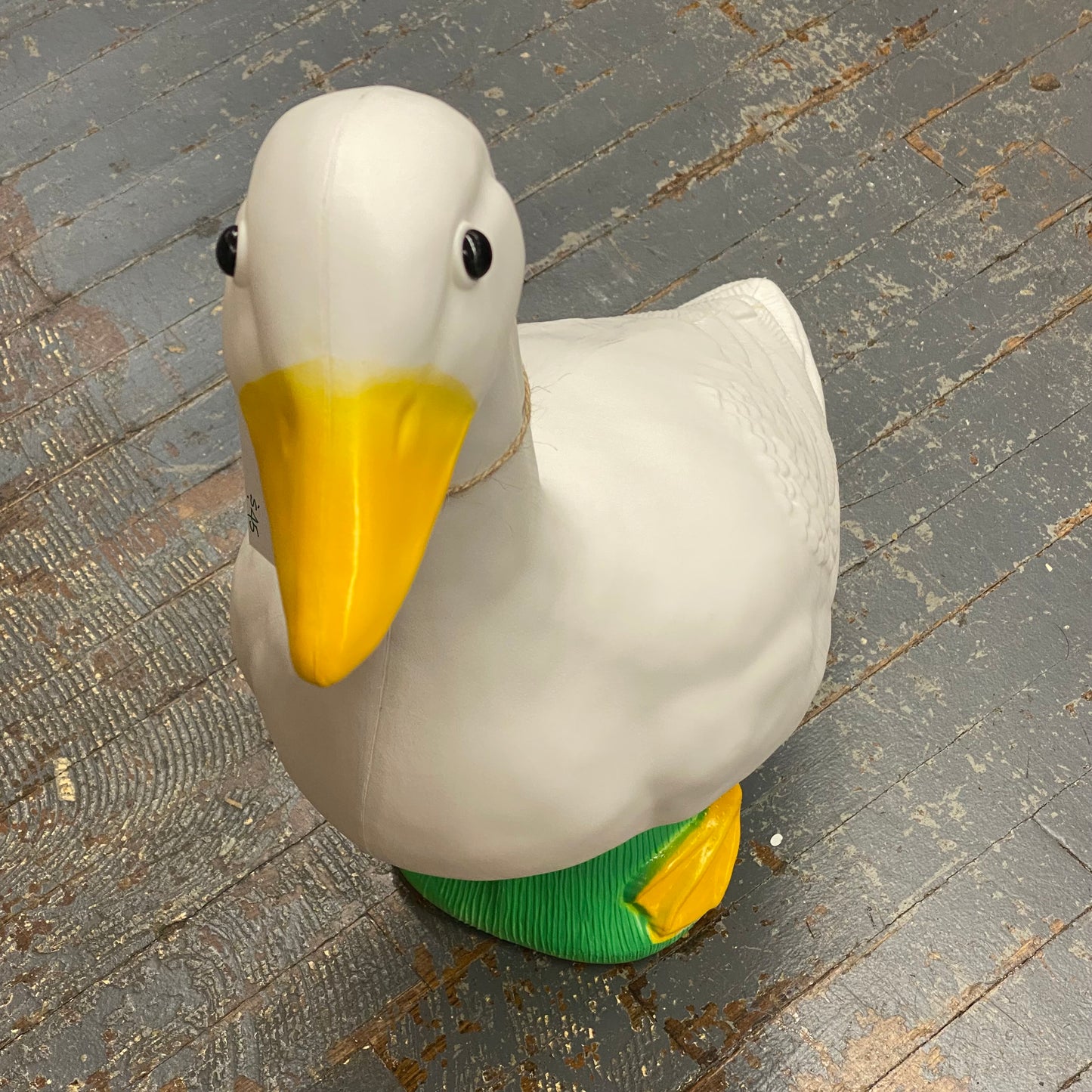 Goose Statue Indoor Outdoor 23" Plastic Display