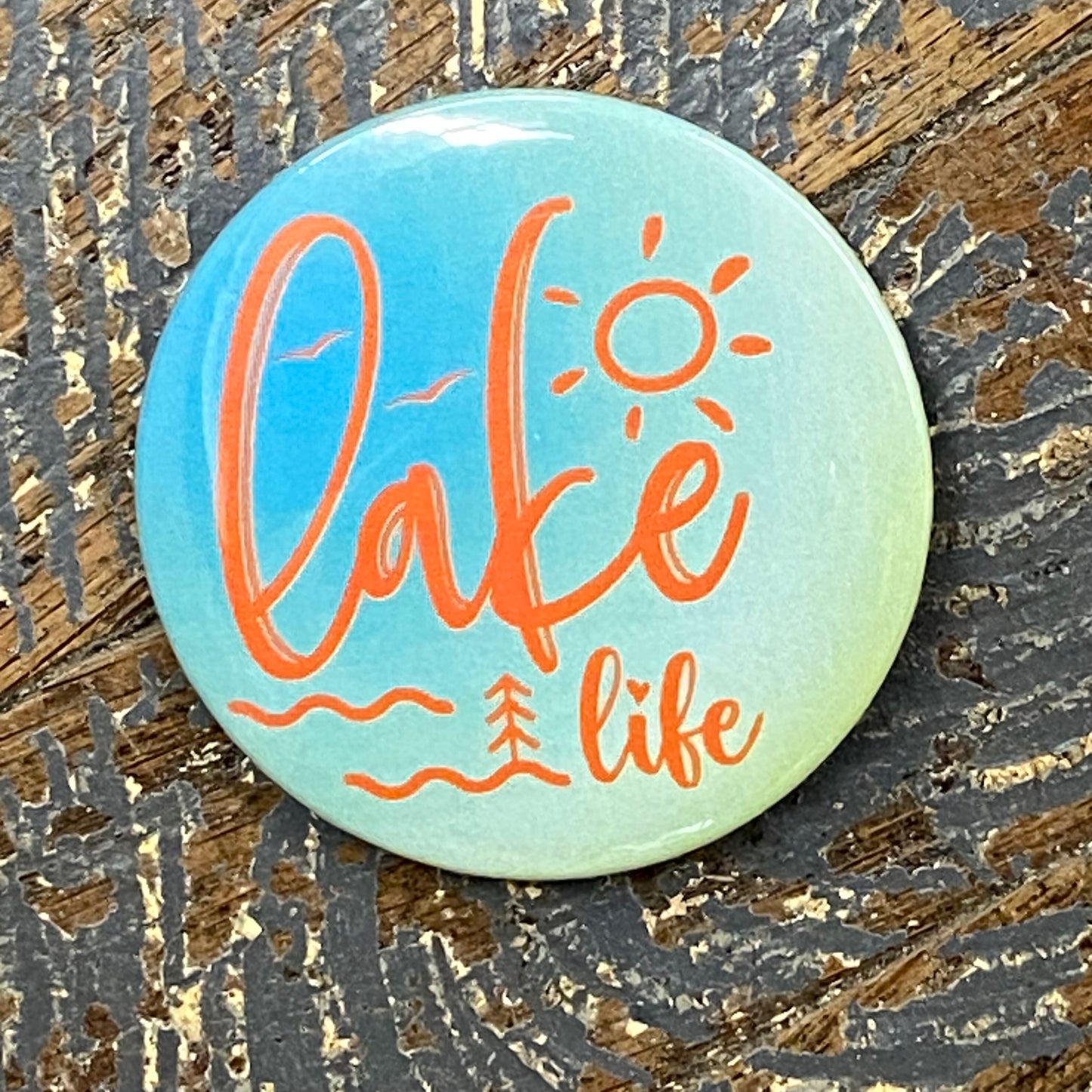 Lake Life Button