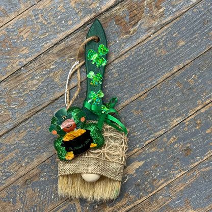 Crafty Paintbrush Gnome Holiday St Patricks Day Leprechaun