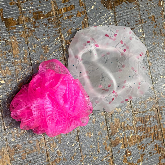 Goose Clothes Complete Holiday Goose Outfit Accessory Headband Bath Shower Cap Loofa