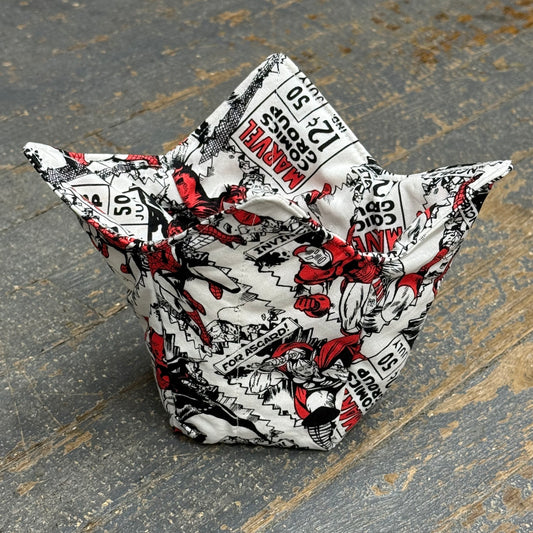 Handmade Fabric Cloth Ice Cream Bowl Coozie Cold Pad Holder Comic