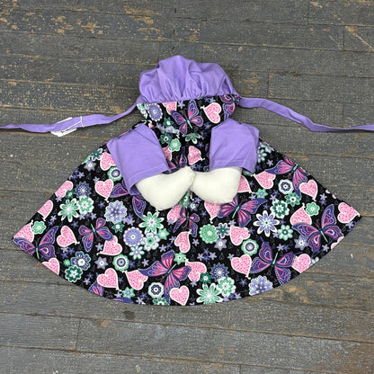 Goose Clothes Complete Holiday Goose Outfit Purple Butterfly Dress and Hat Costume