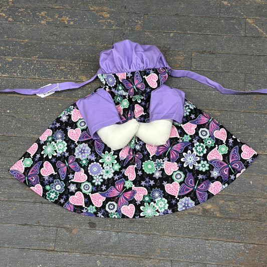 Goose Clothes Complete Holiday Goose Outfit Purple Butterfly Dress and Hat Costume