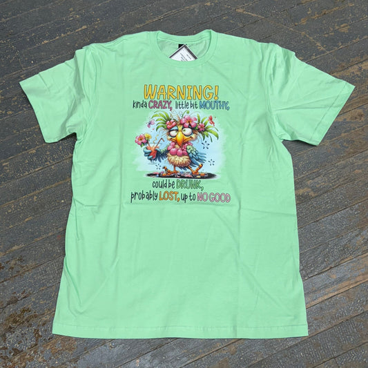 Crazy Mouthy Drunk Graphic Designer Short Sleeve T-Shirt