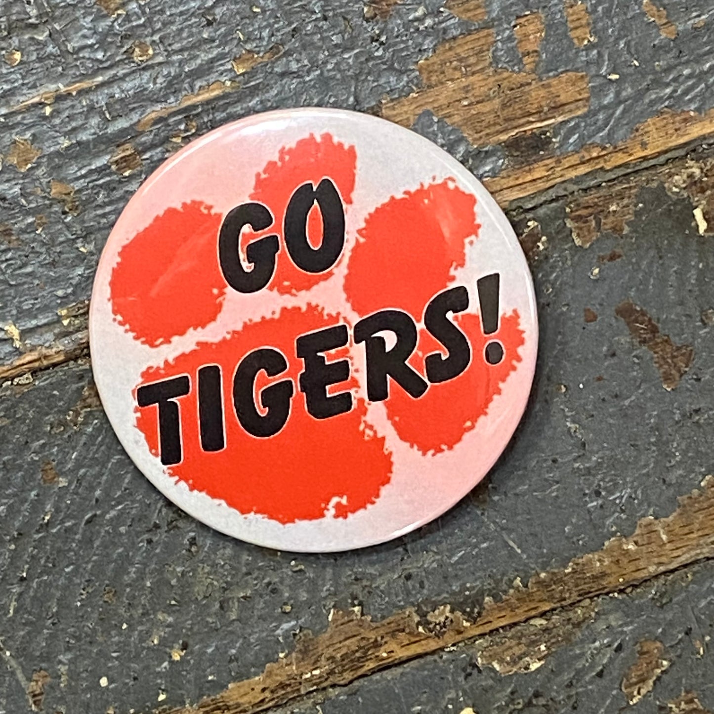 West Liberty Go Tigers Button