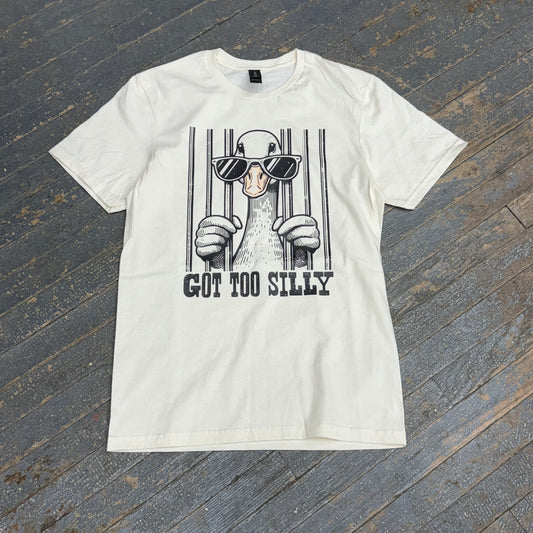 Got Too Silly Goose Graphic Designer Short Sleeve T-Shirt