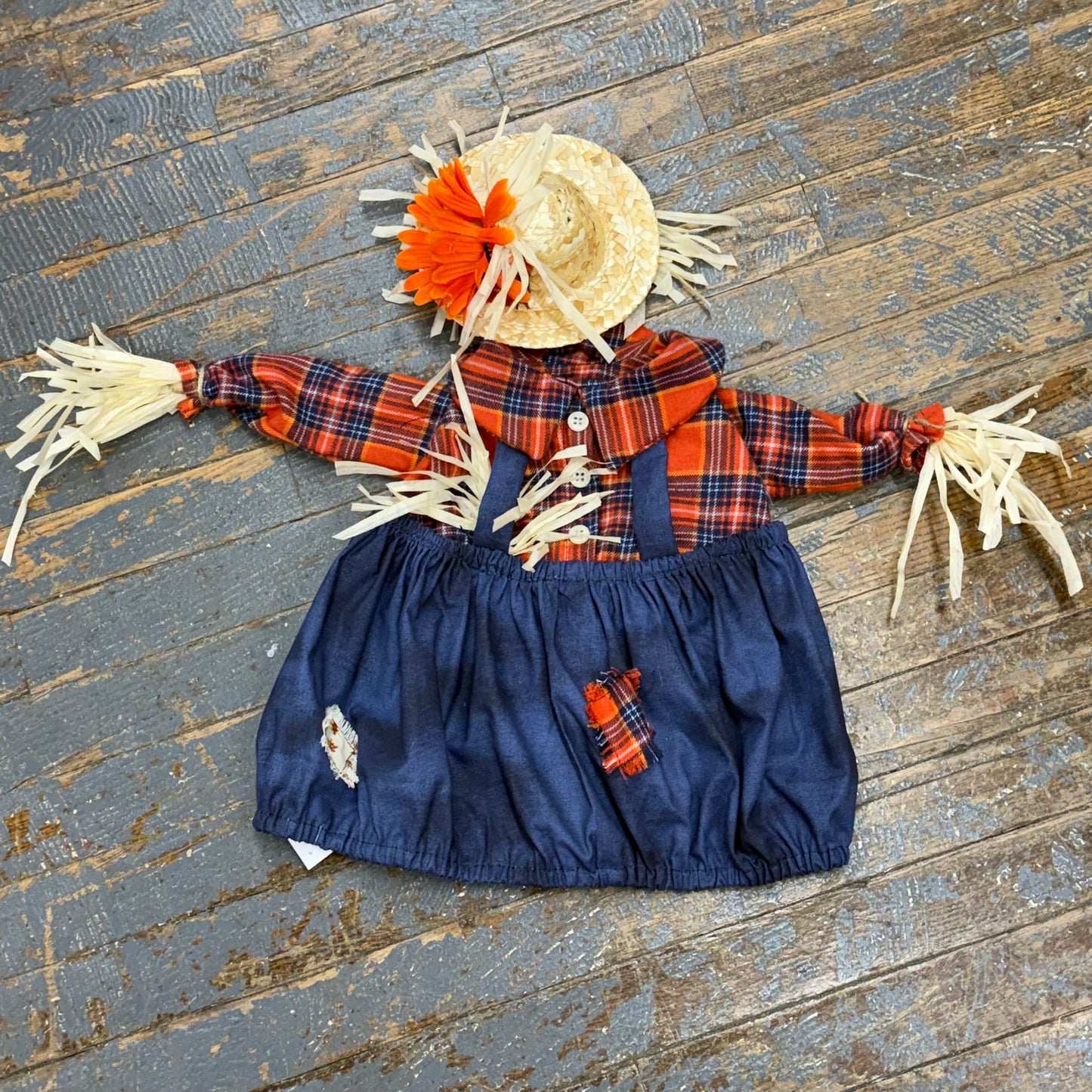 Goose Clothes Complete Holiday Goose Outfit Scarecrow Dress and Hat Costume