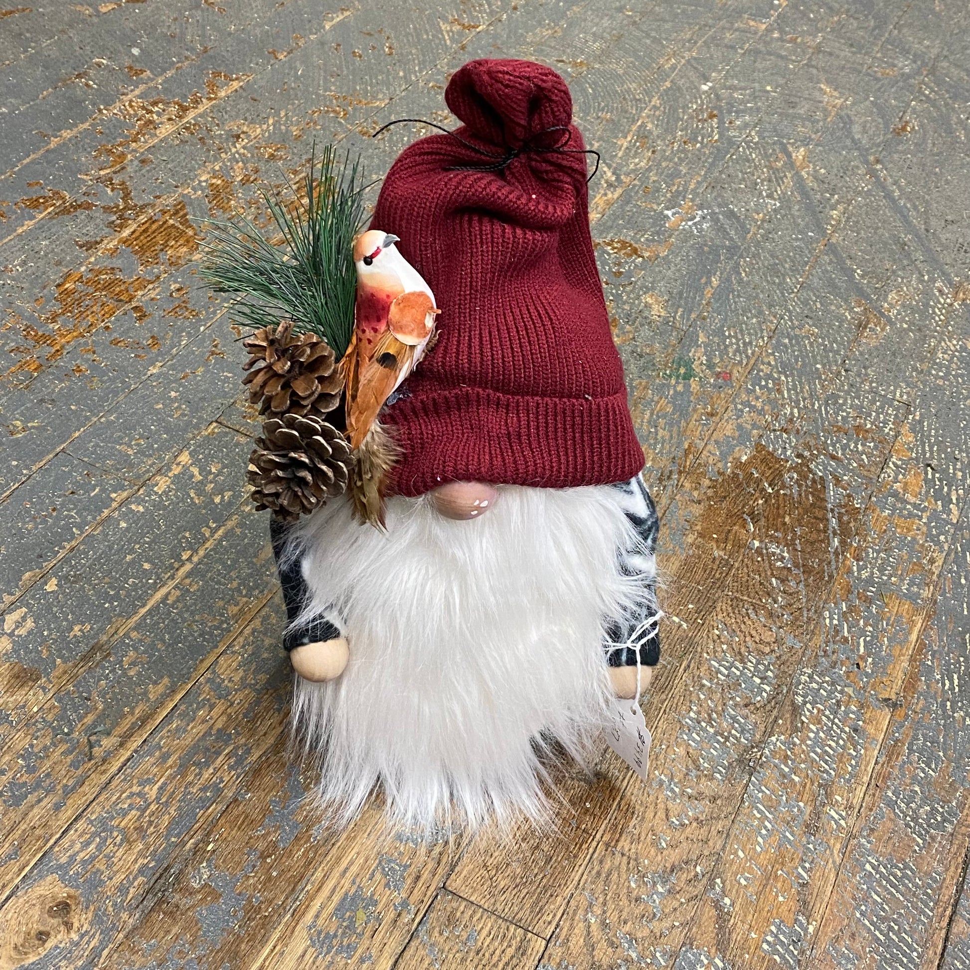 Gnome Holiday Winter Bird