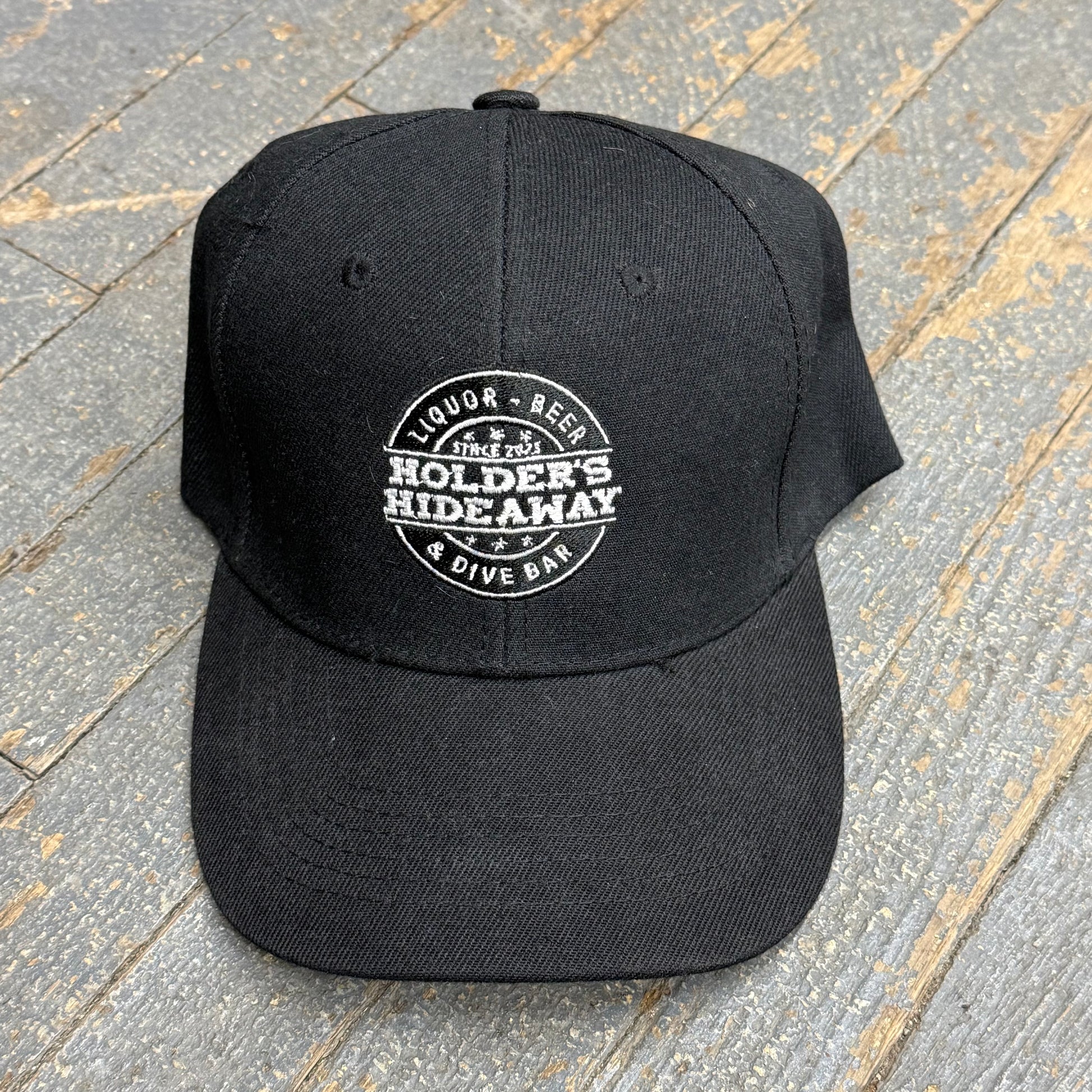 Holders Hideaway Embroidered Ball Cap Black