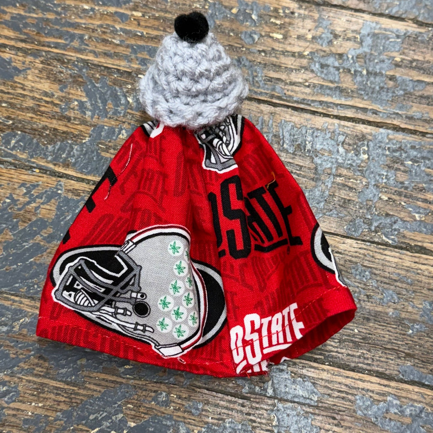 Goose Clothes 7" Complete Holiday Desk Goose Outfit Ohio State Buckeyes Shades