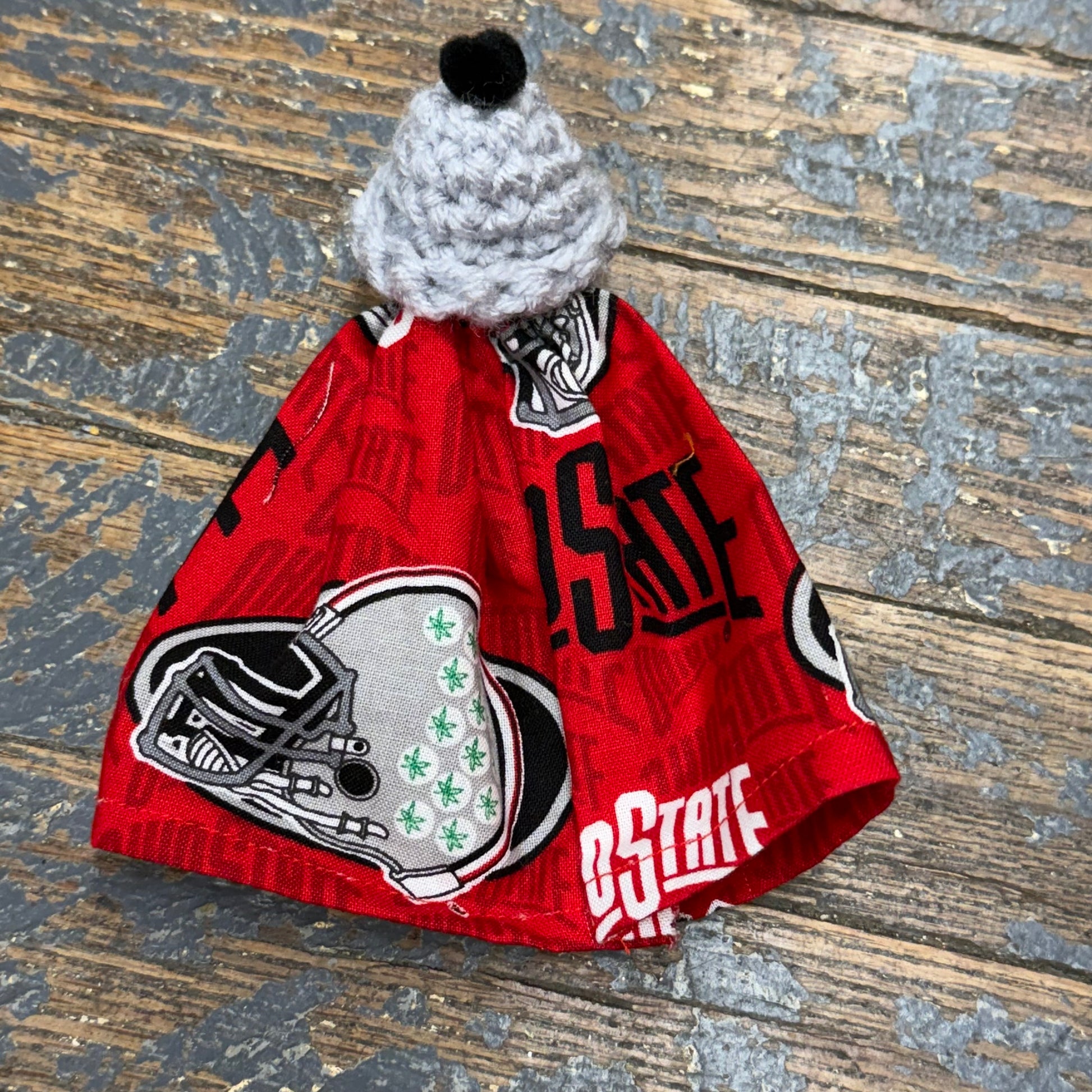 Goose Clothes 7" Complete Holiday Desk Goose Outfit Ohio State Buckeyes Shades