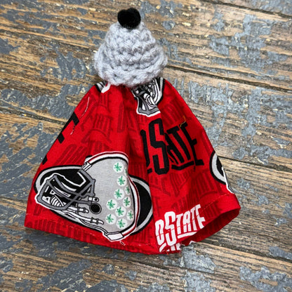 Goose Clothes 7" Complete Holiday Desk Goose Outfit Ohio State Buckeyes Shades