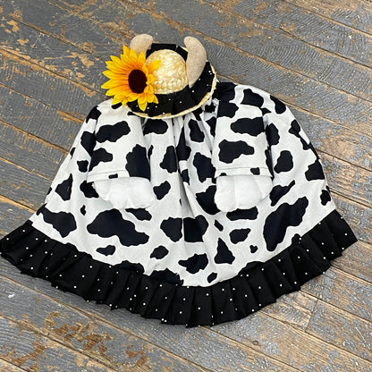 Goose Clothes Complete Holiday Goose Outfit Halloween Cow Dress and Hat Costume