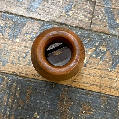 Handmade Duck Call Birk Block Wood Open Water Insert Metal Ring