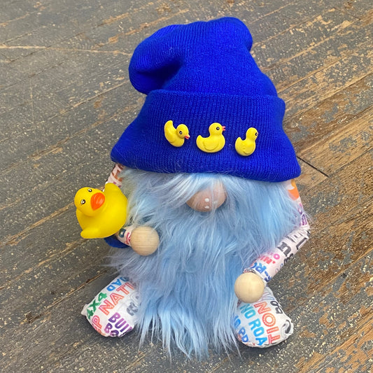 Gnome Holiday Jeep Duck Blue