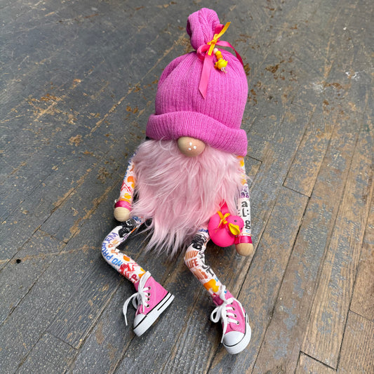 Gnome Holiday Jeep Duck Pink Shoes