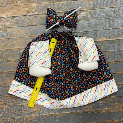 Goose Clothes Complete Holiday Goose Outfit Back to School Bus Teacher and Hat Costume