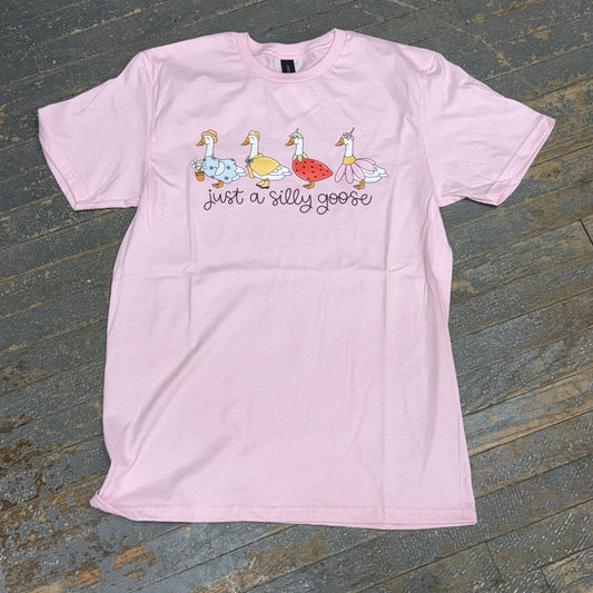 Just Silly Goose Graphic Designer Short Sleeve T-Shirt