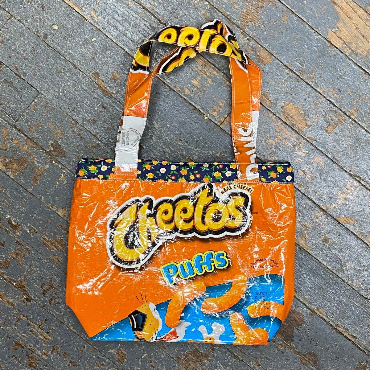 Handmade Product Brand Fabric Cloth Tote Purse Bag Cheetos Puffs