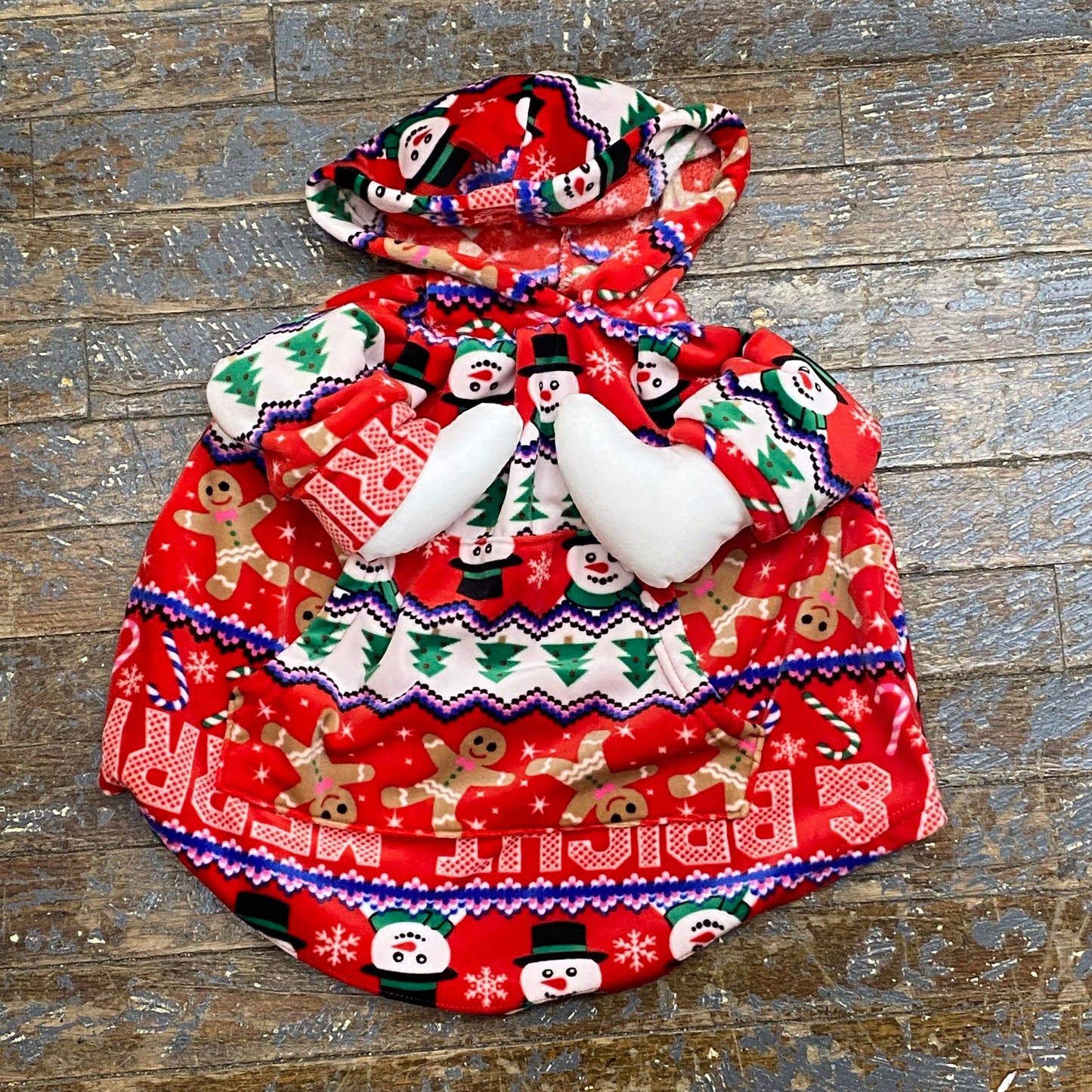 Clothes Complete Holiday Goose Outfit Christmas Sweater Dress and Hat Costume