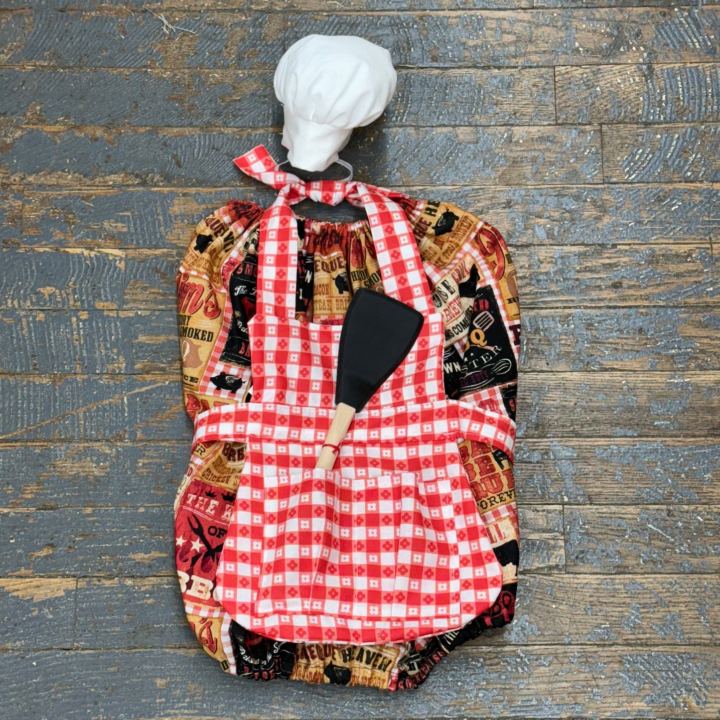 Goose Clothes Complete Holiday Goose Outfit BBQ Grill Master Chef Dress and Hat Costume