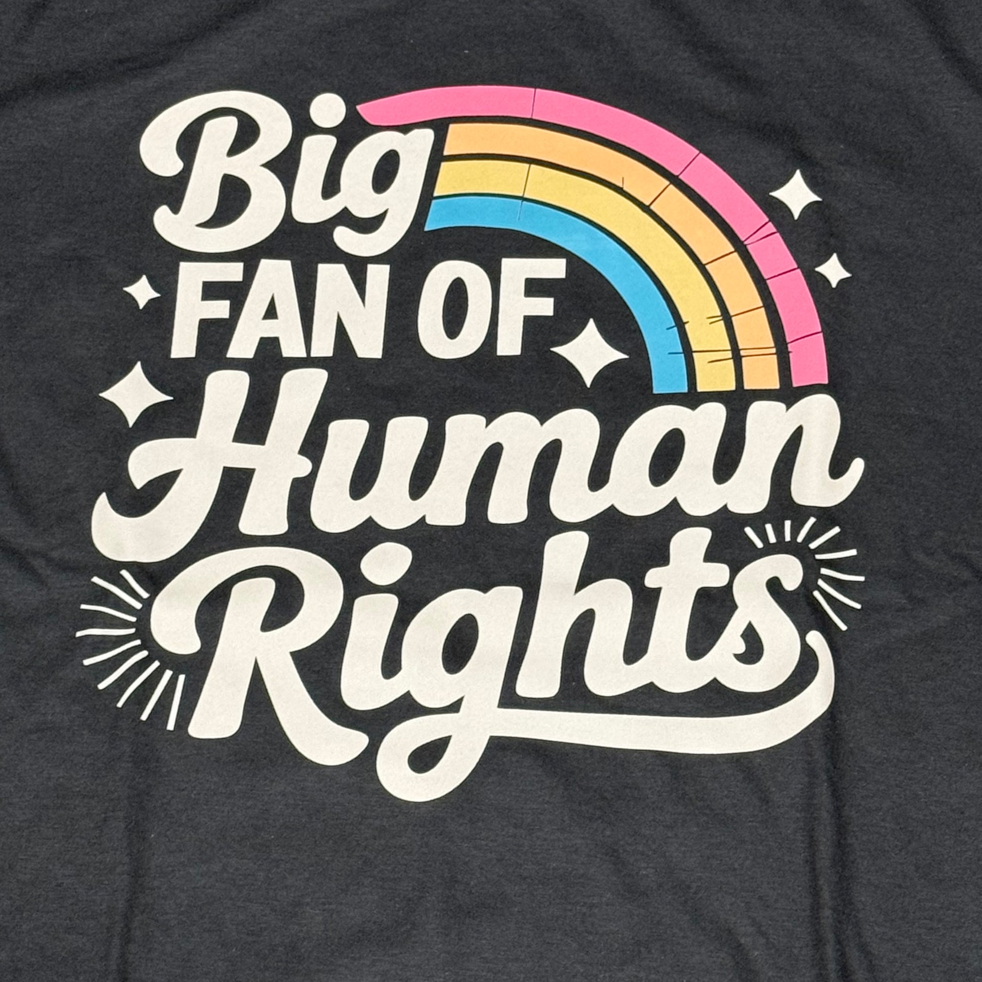 Fan Human Rights Graphic Designer Short Sleeve T-Shirt