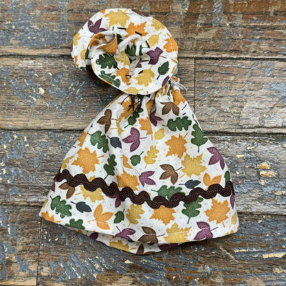 Goose Clothes 7" Complete Holiday Desk Goose Outfit Fall Leaves Shades