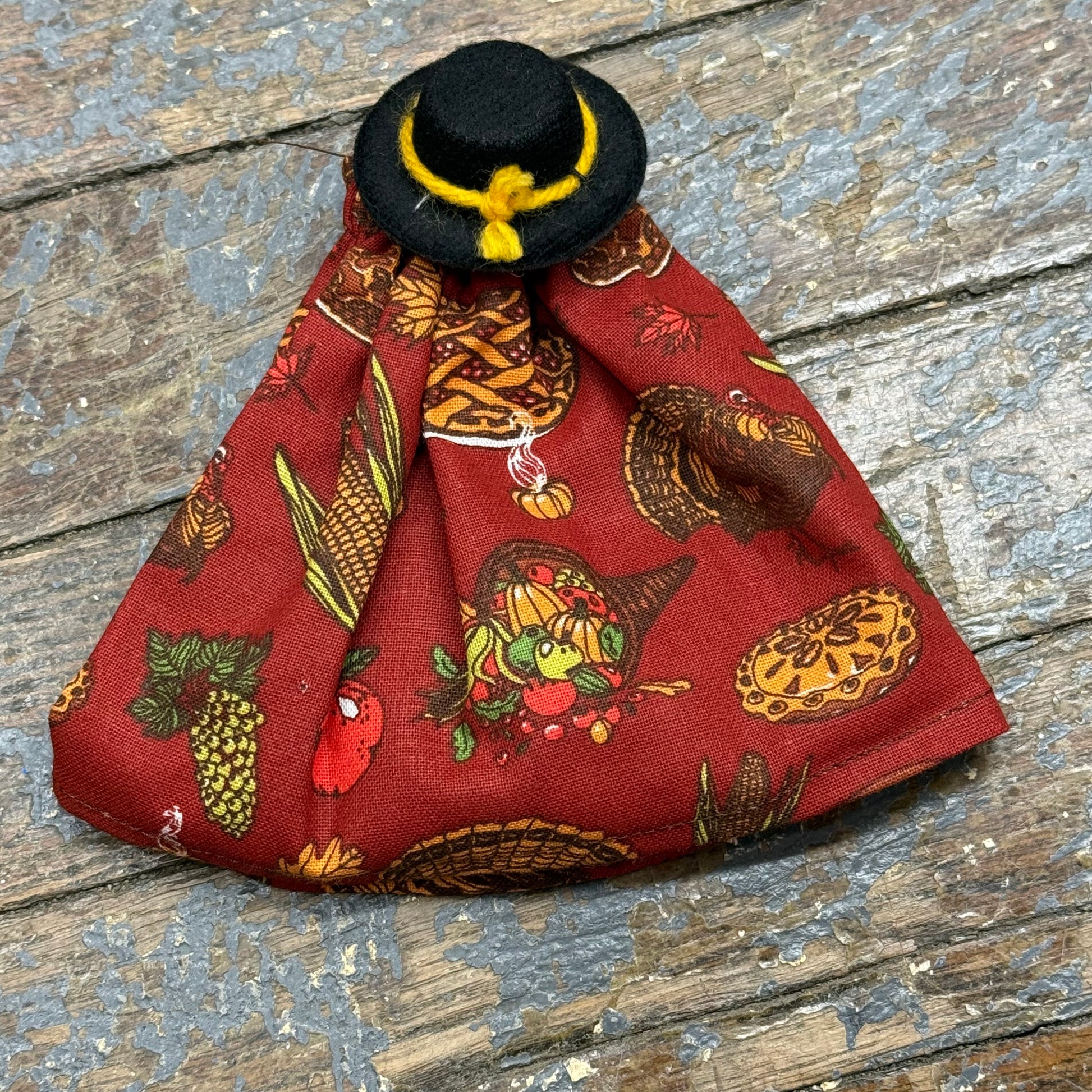 Goose Clothes 7" Complete Holiday Desk Goose Outfit Thanksgiving Turkey Shades