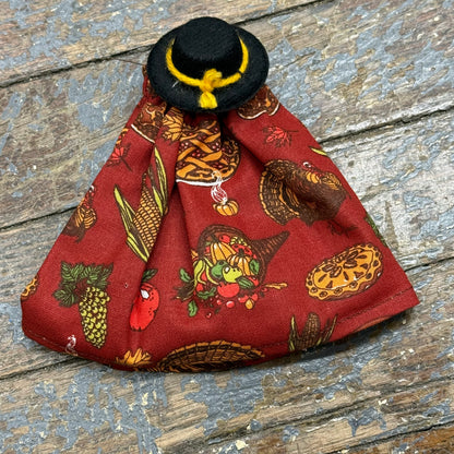Goose Clothes 7" Complete Holiday Desk Goose Outfit Thanksgiving Turkey Shades