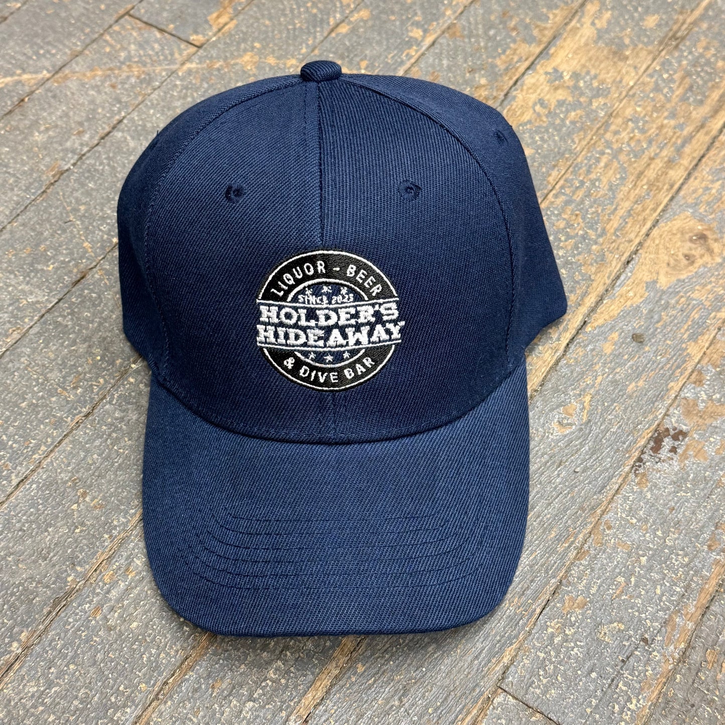 Holders Hideaway Embroidered Ball Cap Navy