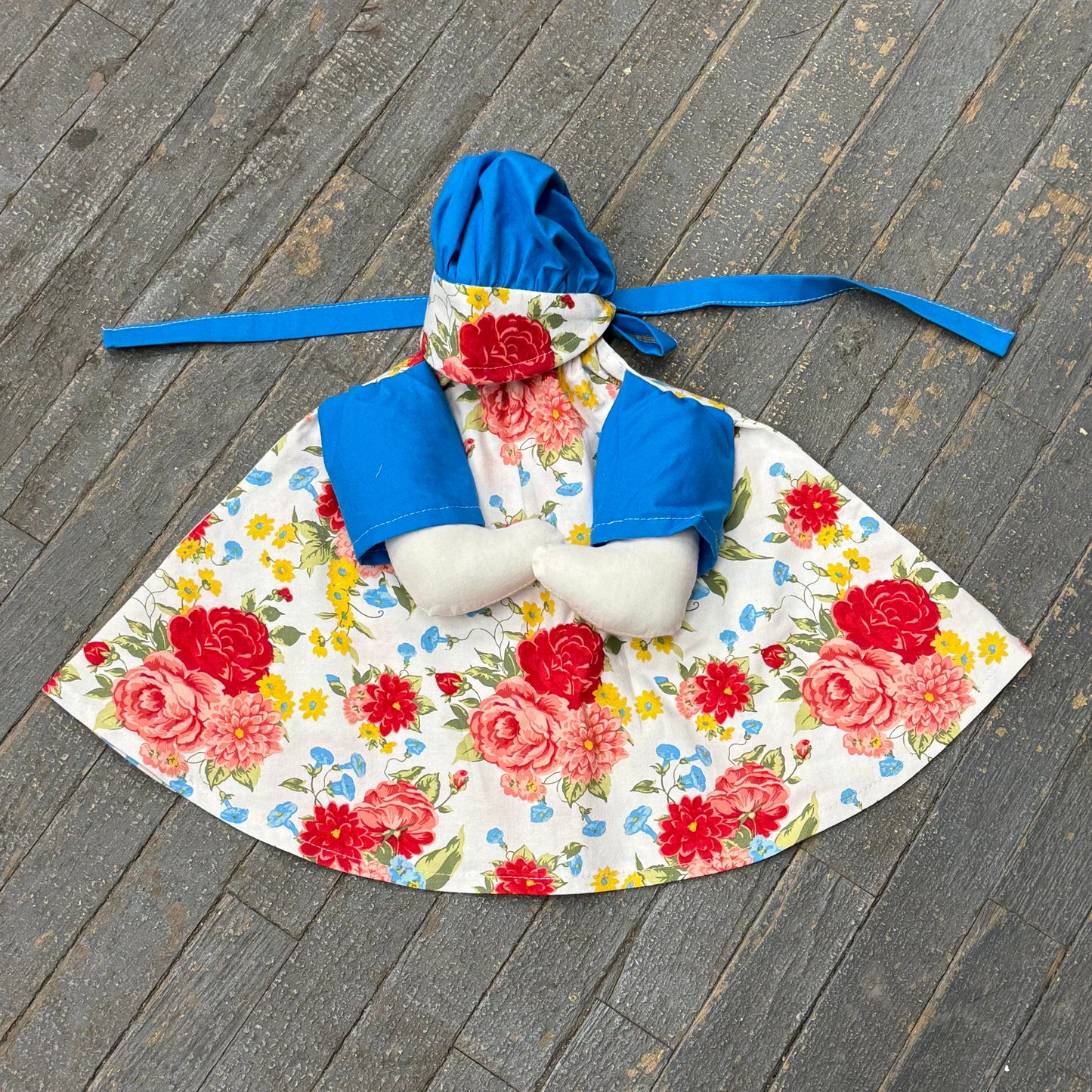 Goose Clothes Complete Holiday Goose Outfit Floral Dress and Hat Costume