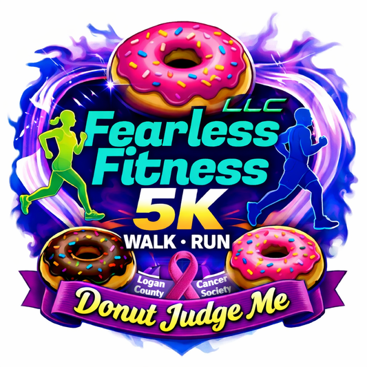 Fearless Fitness Donut Judge Me 5K Cancer Walk/Run Old Field Beach