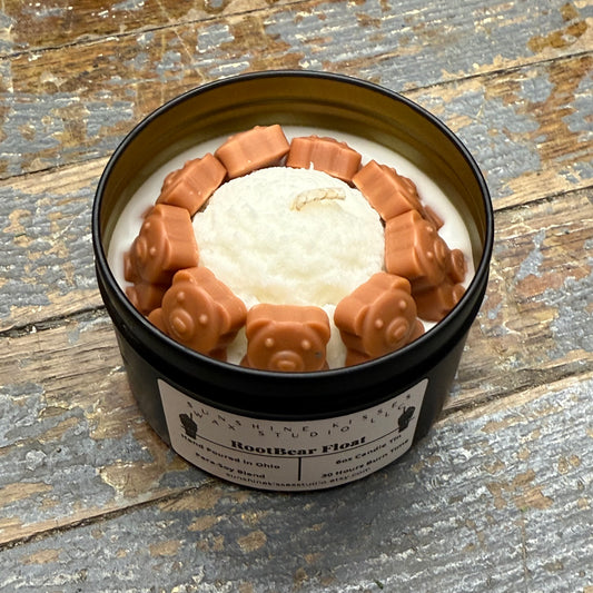 Rootbear Float Sunshine Kisses Melt Bar Tin Candle