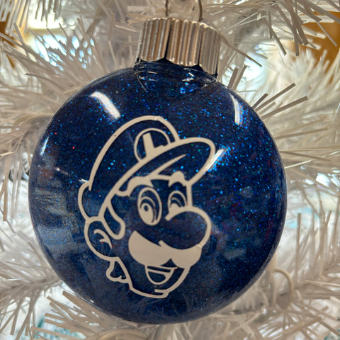 Holiday Christmas Tree Ornament Luigi