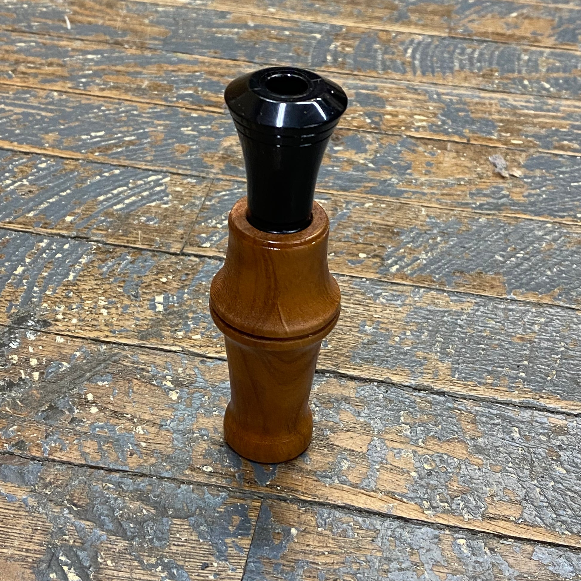 Handmade Duck Call Cherry Wood Black Timber Insert