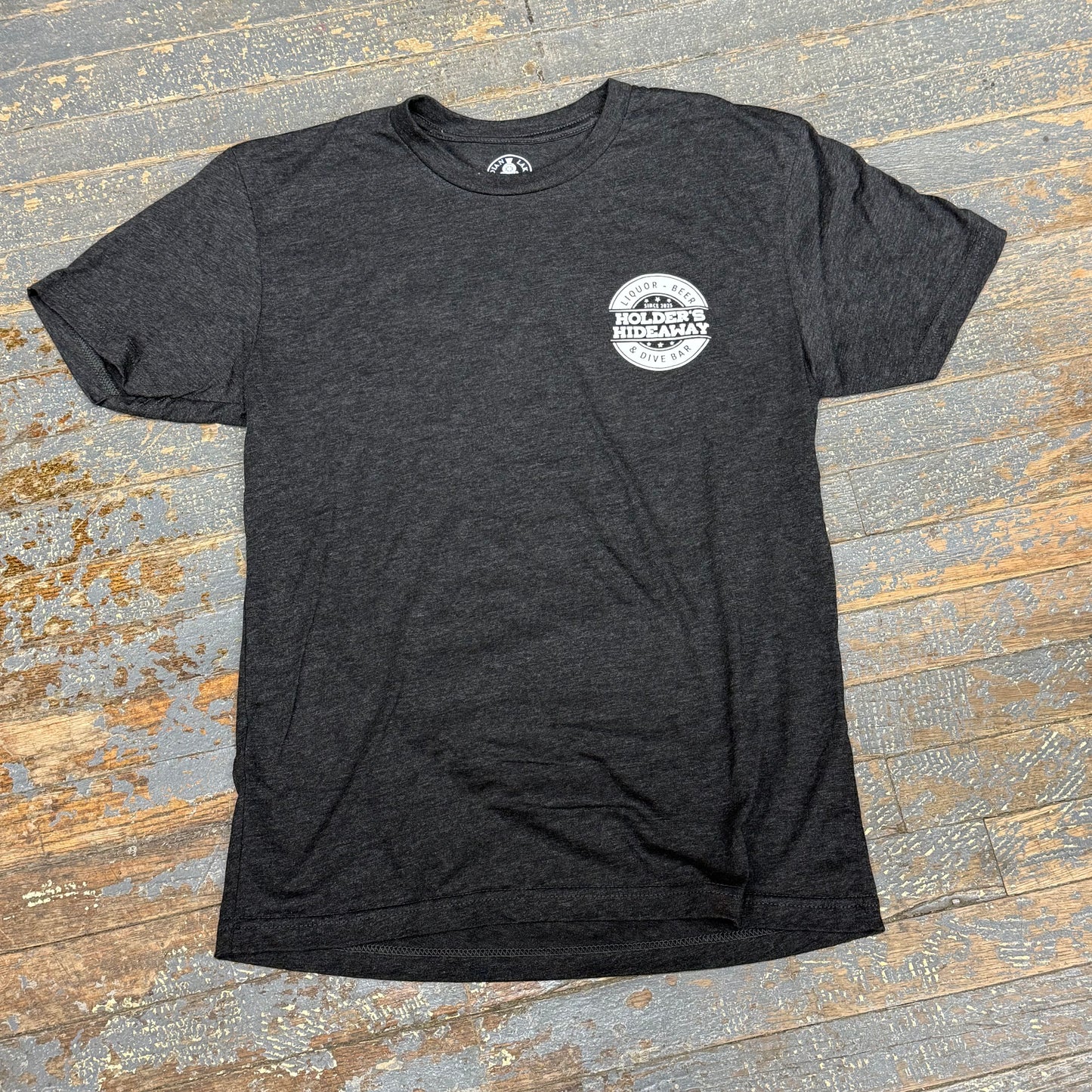 Holders Hideaway Lake Like Local Black Short Sleeve T-Shirt Graphic Designer Tee