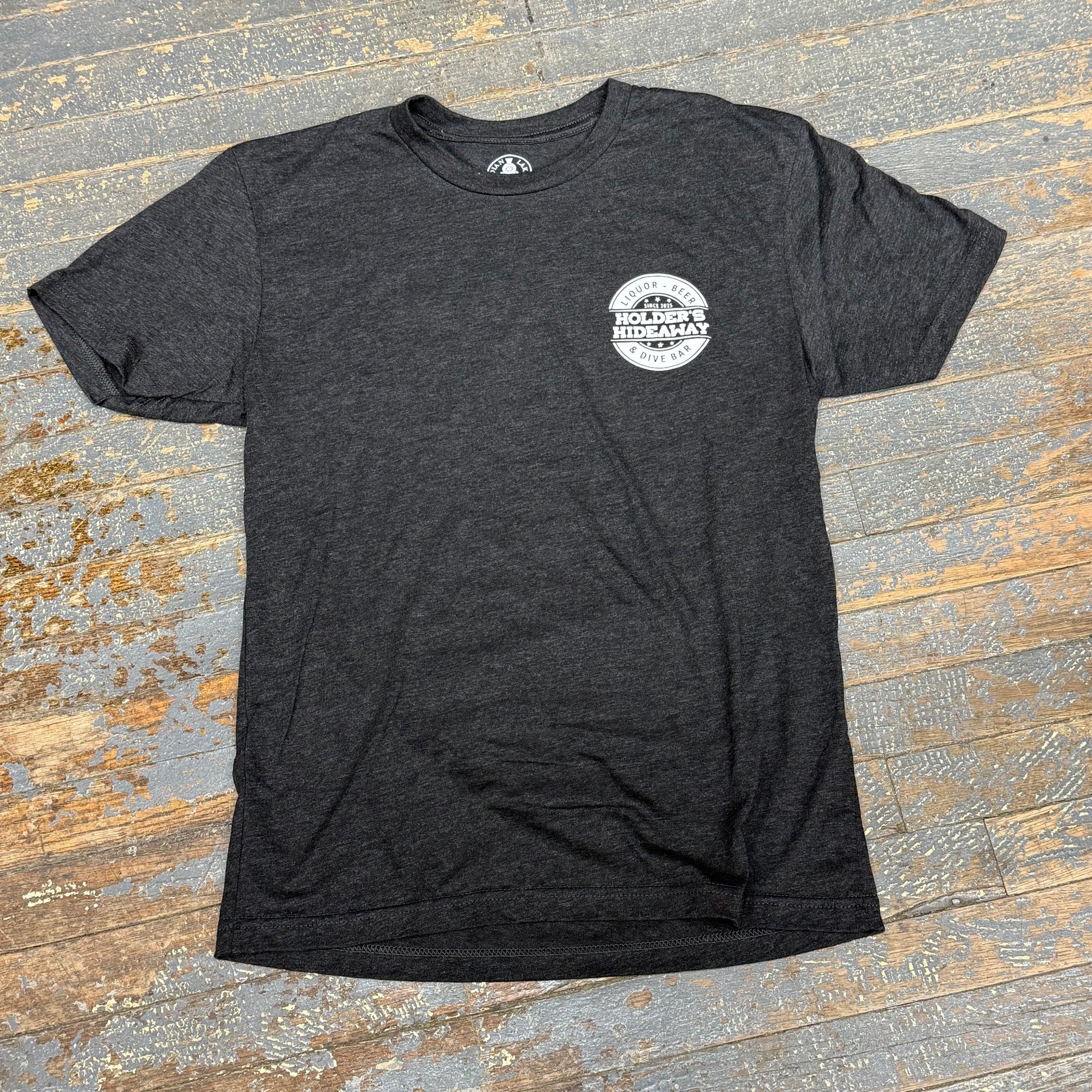 Holders Hideaway Lake Like Local Black Short Sleeve T-Shirt Graphic Designer Tee