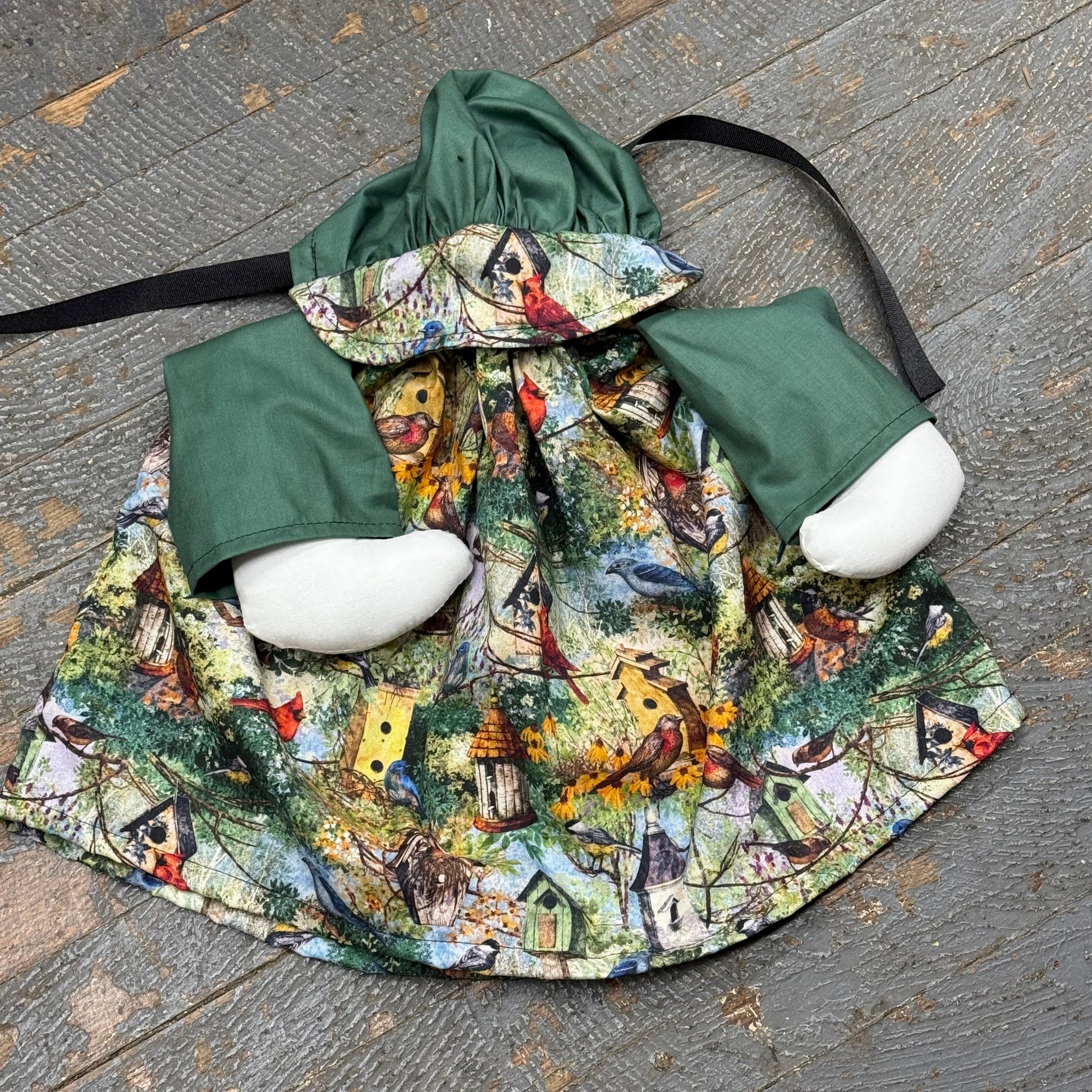 Goose Clothes Complete Holiday Goose Outfit Farmhouse Blue Bird Dress and Hat