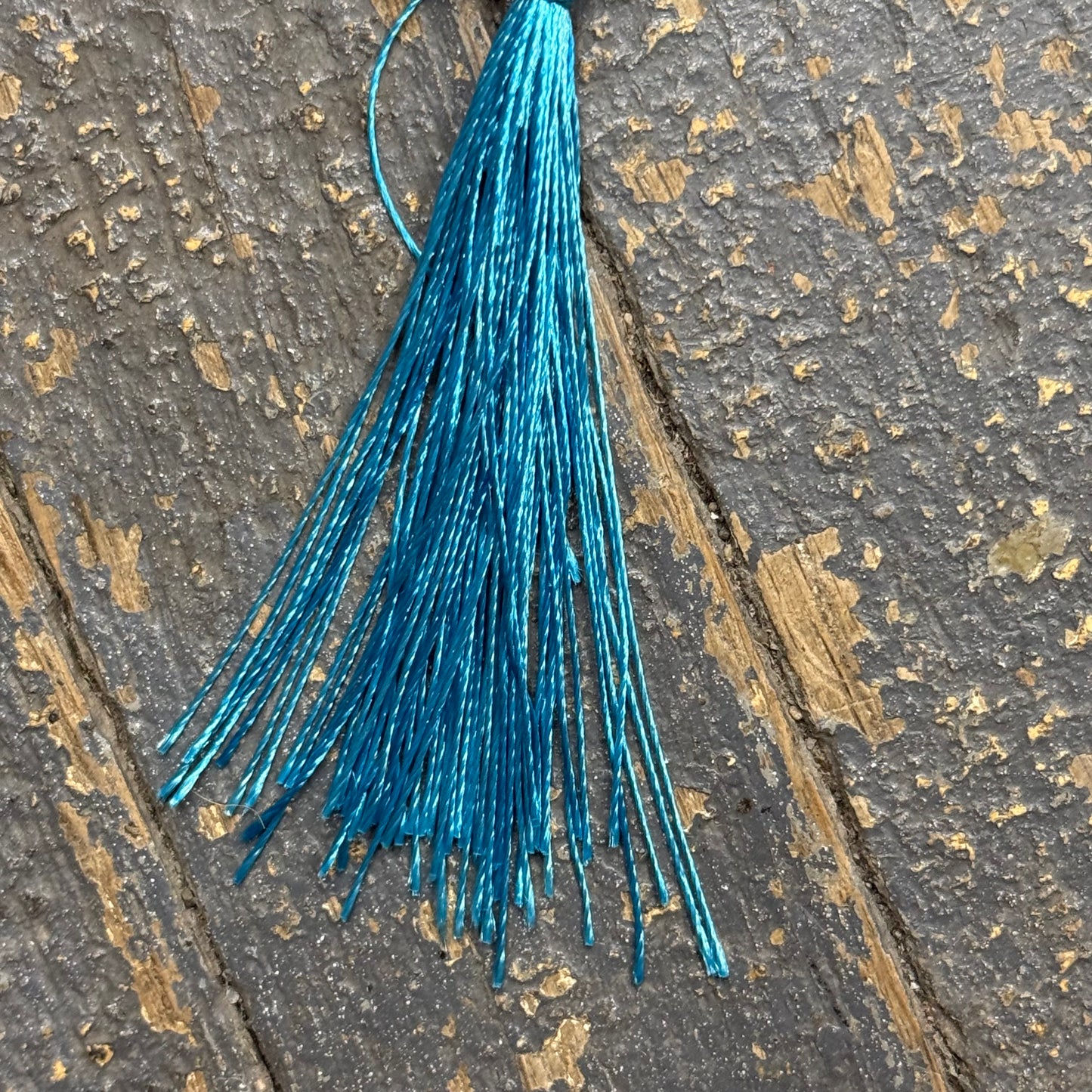 Mustard Seed Faith Tassel Bookmark Floral Cross Blue