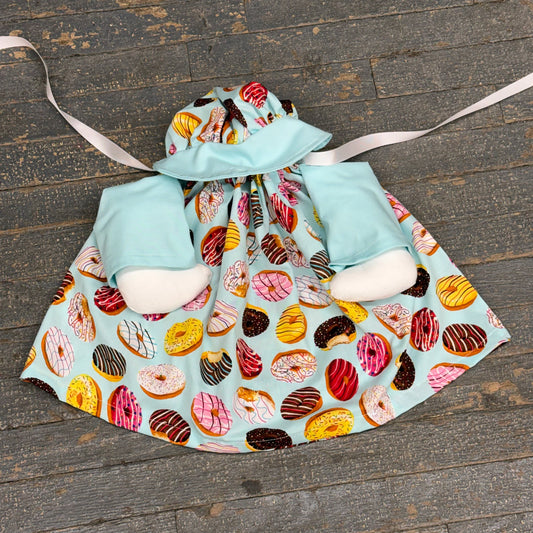 Goose Clothes Complete Holiday Goose Outfit Donut Dress and Hat Costume